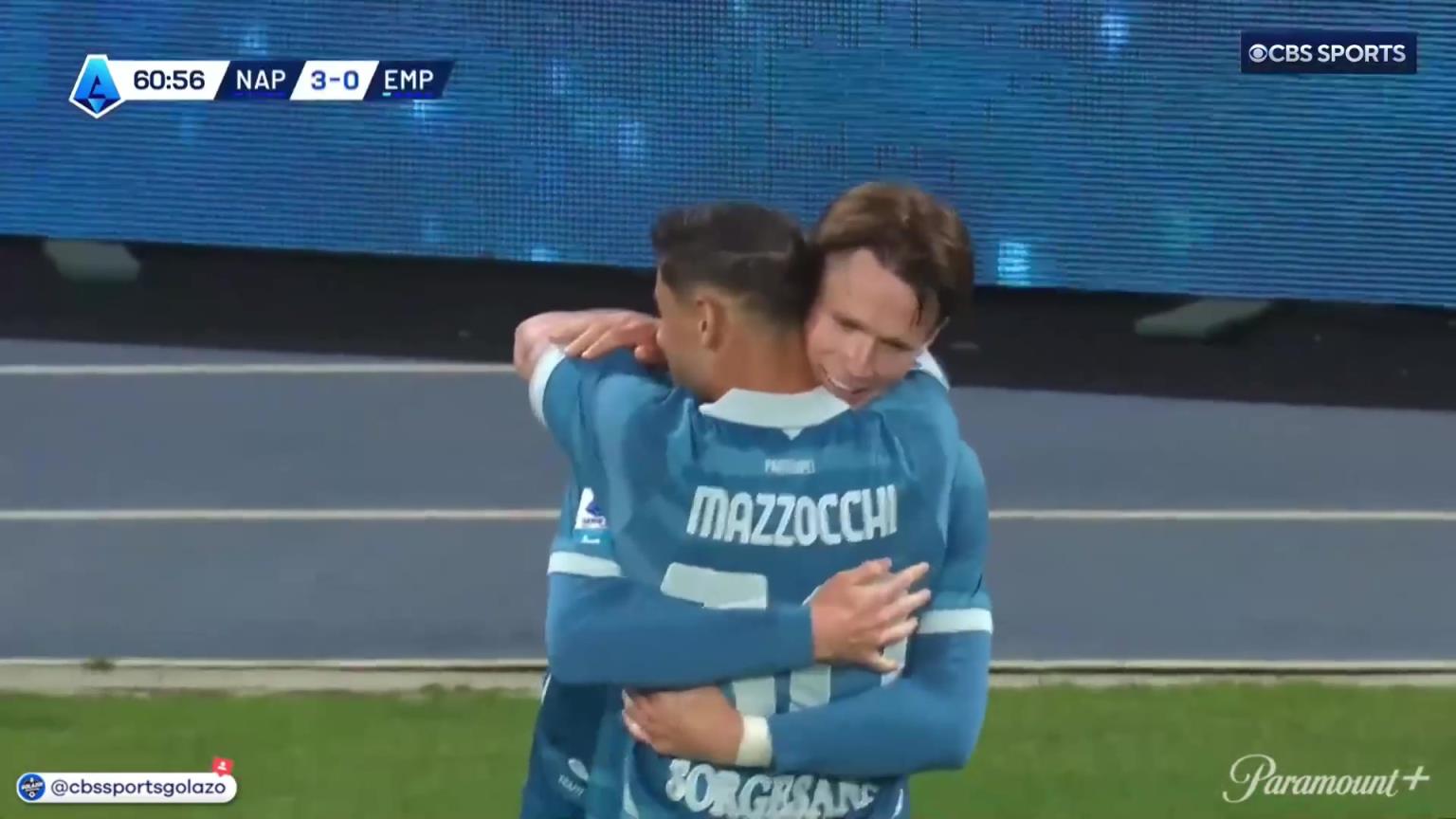 無敵雙響炮！麥克托米奈甩頭破門梅開二度！盧卡庫傳中送助攻！