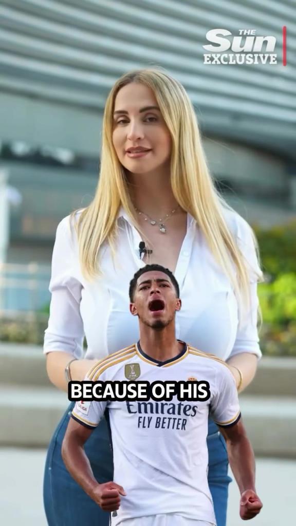 WTF！根本聽不清這皇馬女主持講啥，這身材真的很吸引眼球